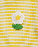 Beige Frill Striped Nawao.com