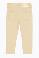 Beige Grey 5 Pocket Coloured Denim Beige Nawao.com