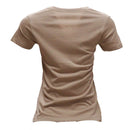 Beige Have Fun Printed T Shirt Nawao.com