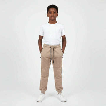 Beige Heat Seal Biker Knee Cut   Sew Active Pants  Beige 13 14 Years Nawao.com