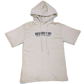 Beige Hoody Tee Nawao.com