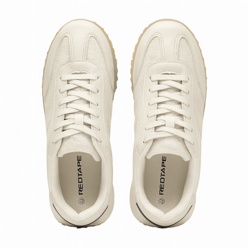 Beige Jogger With Textured Overlay Nawao.com