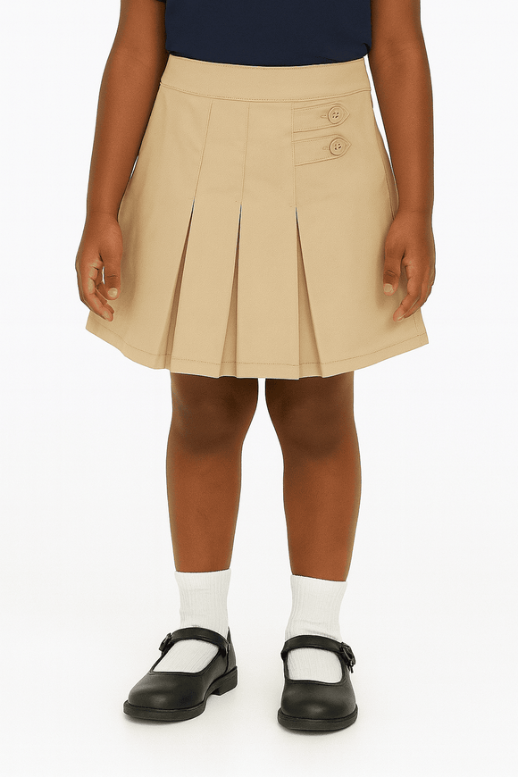 Beige   Khaki Skirt  Beige Nawao.com
