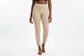 Beige Knit Jegging Nawao.com