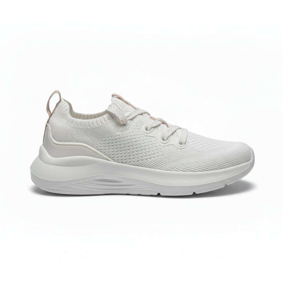 Beige Lace Up Sneaker Beige Nawao.com