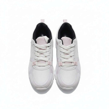 Beige Lace  Up Trainer Beige S30 Nawao.com