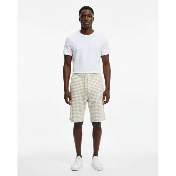 Beige Lounge Shorts Beige Nawao.com