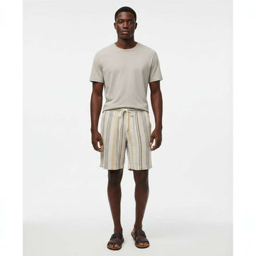Beige Lounge Shorts Nawao.com