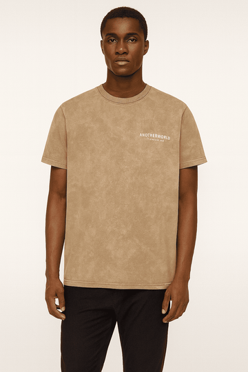 Beige Lounge T Shirt Nawao.com