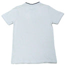 Beige Mandarin Collar Zipneck Polo Nawao.com