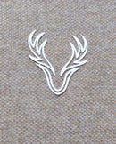 Beige Mao Collar Polo Shirt With Chest Nawao.com