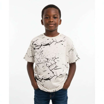 Beige Marble Tee Beige Nawao.com