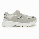 Beige Material Block Chunky Shoes Nawao.com