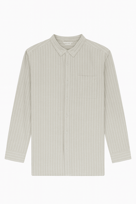 Beige  Men Casual Shirt Nawao.com