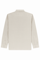 Beige  Men Casual Shirt Nawao.com