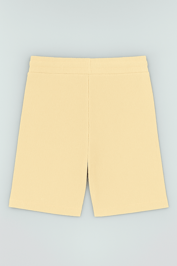 Beige Men Shorts Nawao.com
