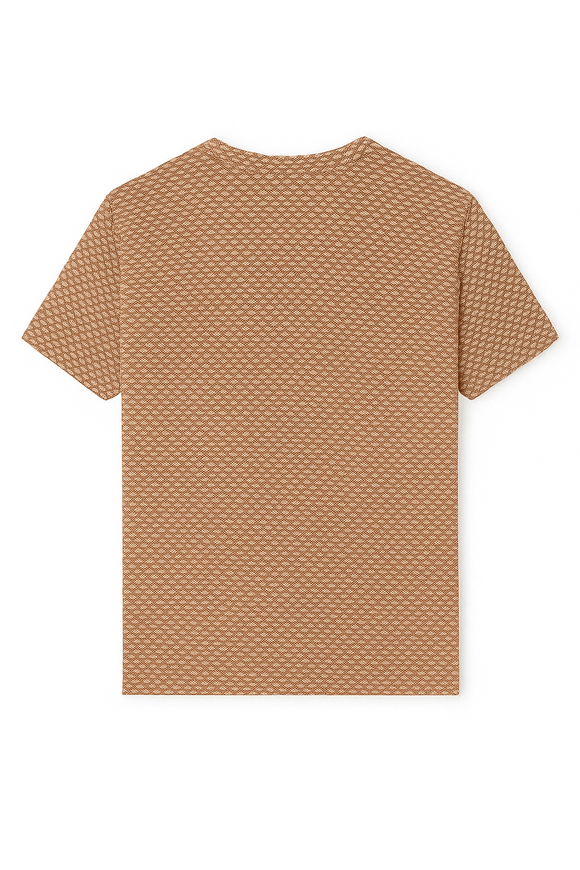 Beige Men T Shirt Beige Small Nawao.com