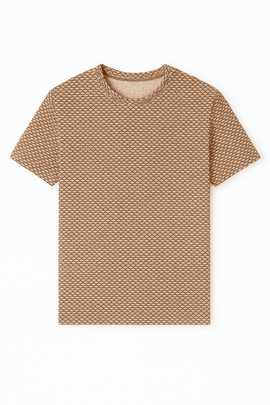 Beige Men T Shirt Beige Small Nawao.com