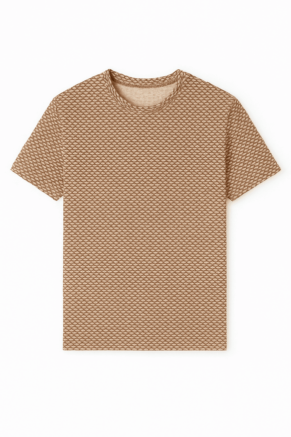 Beige Men T Shirt Beige Small Nawao.com