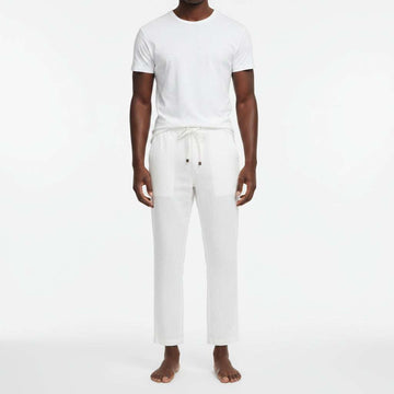 Beige Men Trouser Beige Nawao.com