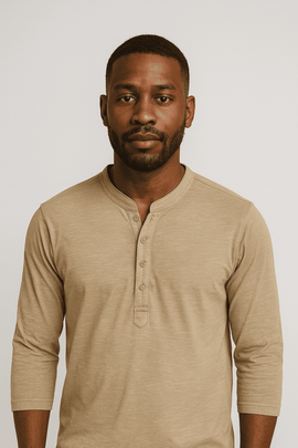 Beige Mens Tshirt Beige Nawao.com