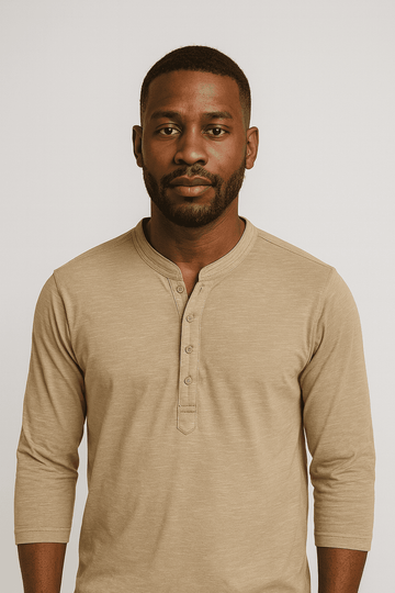 Beige Mens Tshirt Beige Nawao.com