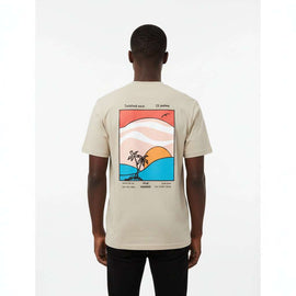 Beige Mens Tshirt Nawao.com