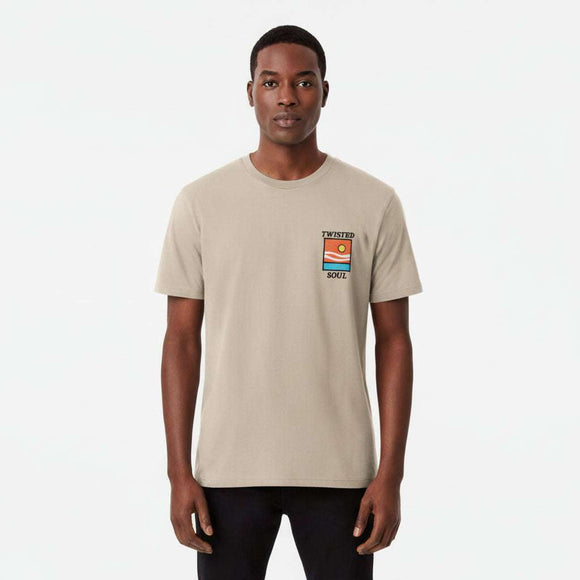 Beige Mens Tshirt Nawao.com