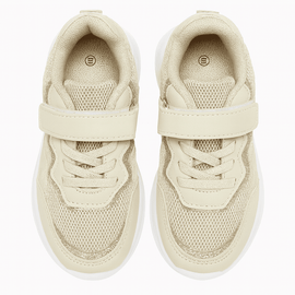 Beige Mesh Trainer Beige Nawao.com