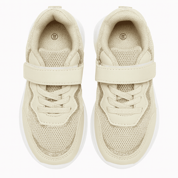 Beige Mesh Trainer Beige Nawao.com