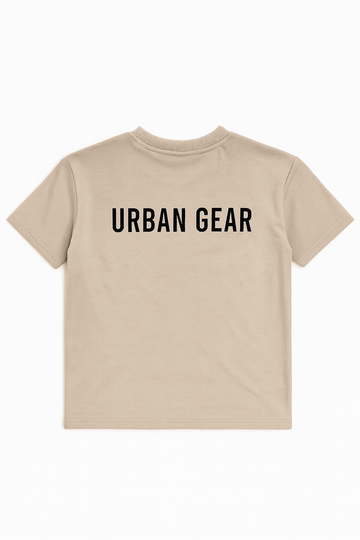 Beige Modal Tee Nawao.com