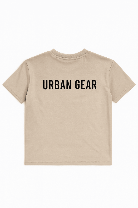 Beige Modal Tee Nawao.com
