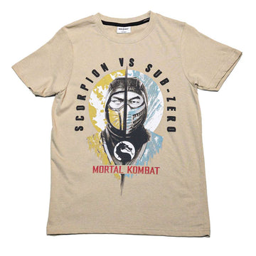 Beige Mortal Kombat Night Suit Nawao.com