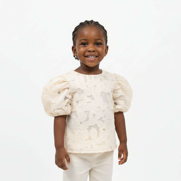 Beige Organza Blouse  Beige Nawao.com