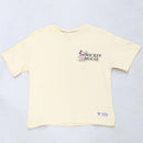 Beige Oversized Miceky Mouse T Shirt Beige Nawao.com