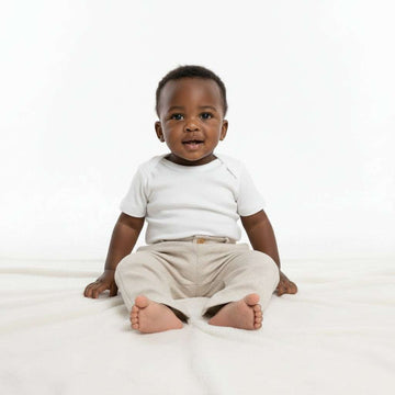 Beige Oxfotrd Trousers Beige Nawao.com