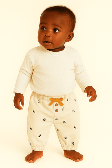 Beige Paperbag Trouser Beige Nawao.com
