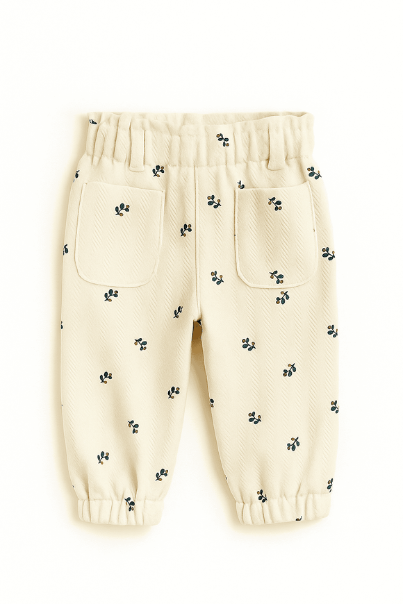 Beige Paperbag Trouser Beige Nawao.com