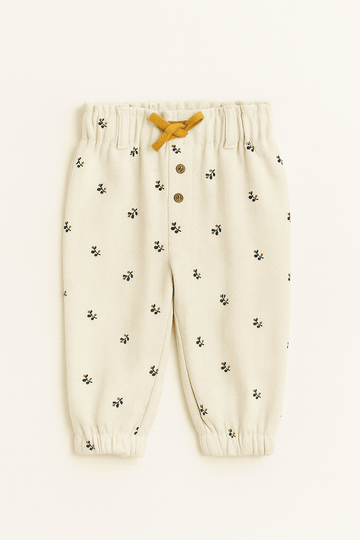 Beige Paperbag Trouser Beige Nawao.com