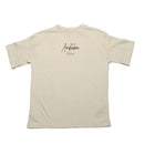 Beige Photographic Oversize Tee Nawao.com