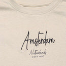 Beige Photographic Oversize Tee Nawao.com
