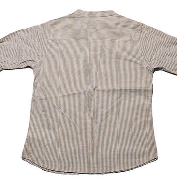 Beige Plain Shirt Nawao.com
