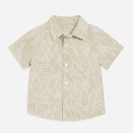 Beige Printed Shirs And Tee Nawao.com