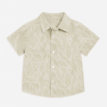 Beige Printed Shirs And Tee Nawao.com