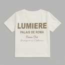 Beige Printed Shirs And Tee Nawao.com