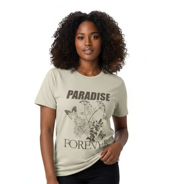 Beige Printed T Shirt Beige Nawao.com
