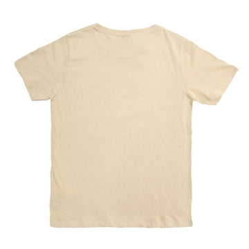 Beige Printed T Shirt Nawao.com