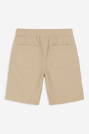 Beige Pullon Shorts Nawao.com