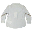 BEIGE SEERSUCKER LS SHIRTS Nawao.com