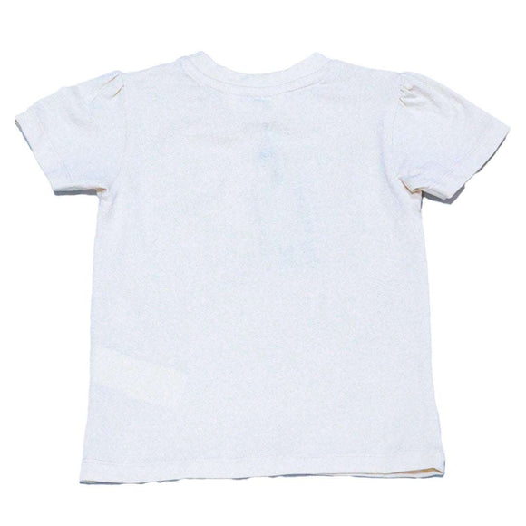 Beige Sequins Aop T Shirt Nawao.com
